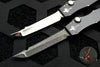Marfione Custom Mini Halo III Prototype Set of Two Knives -Tanto Mirror Polish and Vegas Forge Damascus Serial Number 02
