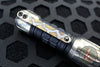 Heretic Prototype Flashlight- Flamed Titanium- Green Turbo Glow