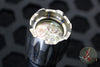 Heretic Prototype Flashlight- Flamed Titanium- Green Turbo Glow