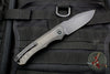 Heretic Wraith OTS Auto Single Edge Uni-Directional Carbon Fiber Handles Jade G-10 Bolster Black Blade H000-4A-JADE/UCF