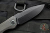 Heretic Wraith OTS Auto Single Edge Uni-Directional Carbon Fiber Handles Jade G-10 Bolster Black Blade H000-4A-JADE/UCF