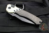 Heretic Wraith OTS Auto Single Edge Uni-Directional Carbon Fiber Handles Jade G-10 Bolster Black Blade H000-4A-JADE/UCF