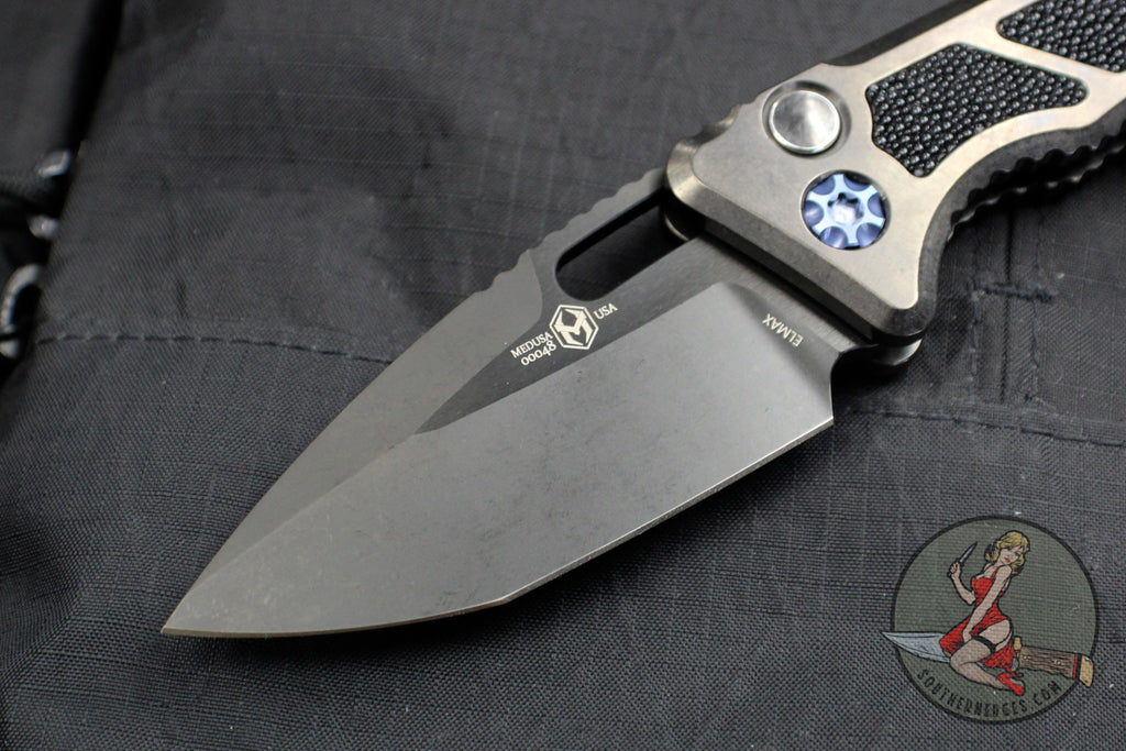 Heretic Knives Medusa Auto Knife DLC Titanium Handles with Ray Skin In |  Southern Edges