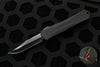 Heretic Manticore-S OTF Auto- Bowie Edge- Orange Camo Carbon Fiber Backcover- DLC Black Blade H022B-6A-ORCF