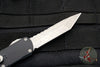 Heretic Manticore-S OTF Auto Black Handle- Tanto Edge With Battleworn Blade and HW H023-5A
