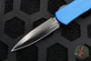 Heretic Manticore-S OTF Knife- Double Edge- Blue Ano/Blue Camo Carbon Handle- Black DLC Blade H024-6A-BLU/CF