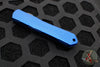 Heretic Manticore-S OTF Knife- Double Edge- Blue Ano/Blue Camo Carbon Handle- Black DLC Blade H024-6A-BLU/CF