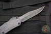 Heretic Manticore-E OTF Auto- Bowie Edge- Purple Camo Carbon Fiber Bottom - DLC Plain Edge H026B-6A-PUCF
