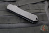 Heretic Manticore-E OTF Auto- Bowie Edge- Purple Camo Carbon Fiber Bottom - DLC Plain Edge H026B-6A-PUCF