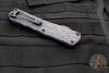 Heretic Manticore-E OTF Auto- Bowie Edge- Purple Camo Carbon Fiber Bottom - DLC Part Serrated Edge H026B-6B-PUCF