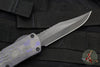 Heretic Manticore-X OTF Auto -Bowie Edge- Purple Camo Carbon Fiber With DLC Blade H030B-6A-PUCF