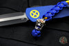 X-Men Heretic Manticore-X Series - Cyclops Edition DLC Two-Tone Double Edge OTF Auto With Special Blue Aluminum Chassis Special Harding Bead  H032-11A-CYCLOPS