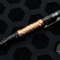 Heretic Thoth Pen- DLC Finished Titanium Tail and End Cap-Copper Barrel-Copper Bolt H038-DLC/Cu