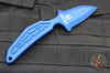 Heretic Sleight Single Edge Handle - Blue Aluminum H051-BLU