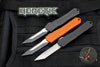 Heretic Manticore-S OTF Auto Black Handle- Tanto Edge With Battleworn Blade and HW H023-5A