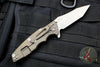 Hinderer Eklipse 3.5" Tanto OD Green G-10 Battle Bronze Handle Working Finish Blade Tri-Way Pivot System