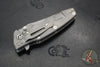 Hinderer Eklipse 3.5" Spearpoint Blade- Working Finish Titanium and OD Green G-10- Working Finish Blade