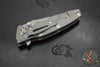 Hinderer Eklipse 3.5"- Spearpoint Blade- Working Finish Titanium and Red G-10- Working Finish Blade