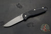 Hinderer Firetac Folding Knife- Spanto Edge- Battle Blue Handle And Working Finish Blade- Black G-10