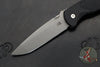 Hinderer Firetac Folding Knife- Spanto Edge- Working Finish Ti and Blade- Black G-10