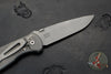 Hinderer Firetac Folding Knife- Spanto Edge- Working Finish Ti and Blade- Black G-10