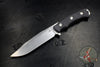 Hinderer Knives FieldTac Fixed Blade-Harpoon Spearpoint- Stonewash with Black Micarta Handles