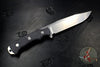Hinderer Knives FieldTac Fixed Blade-Harpoon Spearpoint- Stonewash with Black Micarta Handles