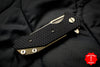 Hinderer Halftrack Black G-10/Stonewash Bronze Handle Stonewash Slicer Blade Gen 6 Tri-Way Pivot System