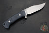 The Ranch- Bowie- Stonewash Blade- Black Micarta Handle