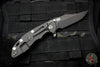 Hinderer XM-18 3.5" Bowie Battle Black DLC Handle with Black G-10 and Battle Black DLC Finished Blade Gen 6 Tri-Way Pivot System
