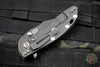 Hinderer XM-18 3.5" Bowie Battle Black DLC Handle with Black G-10 and Battle Black DLC Finished Blade Gen 6 Tri-Way Pivot System