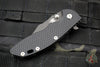 Hinderer XM-18 3.5" Bowie Battle Black DLC Handle with Black G-10 and Battle Black DLC Finished Blade Gen 6 Tri-Way Pivot System