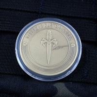 Marfione Hustle Medallion Bronze Challenge Coin