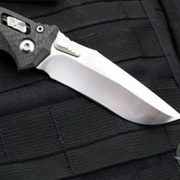 Marfione Custom Knives- Amphibian- Prototype Ram-Lok Folder- Carbon Fiber Handle- Satin Blade