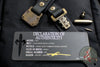 Marfione "APIS" Belt, Mens Black Buffalo Leather with Titanium Bronze Buckle