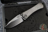 Borka Blades/Marfione Custom Knives Collaboration SBDP Custom Folder Set- Carboquartz with DLC Finished Blade And Hitex Tritium Inlaid Chip