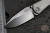 Borka Blades/Marfione Custom Knives Collaboration SBDP Custom Folder Set- Carboquartz with DLC Finished Blade And Hitex Tritium Inlaid Chip