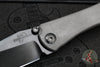 Borka Blades/Marfione Custom Knives Collaboration SBDP Custom Folder Set- Carboquartz with DLC Finished Blade And Hitex Tritium Inlaid Chip