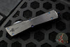 Marfione Custom Combat Troodon Tanto Edge Star Grind OTF Two-Tone Stonewash Blade Blue Ringed HW 342-MCK TESG TTSWBL