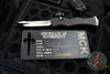 Marfione Custom Halo IV Single Edge Mirror Polished Blade, Flamed Clip and Blued Titanium Hardware 97-MCK