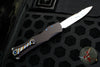 Marfione Custom Halo IV Single Edge Mirror Polished Blade, Flamed Clip and Blued Titanium Hardware 97-MCK