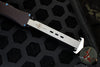 Marfione Custom Halo IV Single Edge Mirror Polished Blade, Flamed Clip and Blued Titanium Hardware 97-MCK