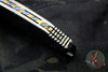 Marfione Custom Socom Elite Titanium with Muonionalusta Meteorite Inlay Mirror Polished Tanto Edge Star Grind Flamed Backspacer