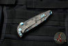 Marfione Custom Socom Elite Tanto Edge Black Camo Fat Carbon Fiber DLC Two-Tone Apocalyptic Blade with Blue Titanium 360-MCK TE BLKCAMOFATCF DLCTTAP