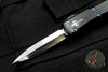 Marfione Custom UTX-70 Double Edge Spike Grind Mirror Polish Blue HW 347-MCK DE HPBL