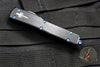 Marfione Custom UTX-70 Double Edge Spike Grind Mirror Polish Blue HW 347-MCK DE HPBL