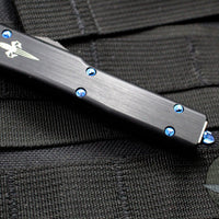 Marfione Custom UTX-70 Double Edge Spike Grind Mirror Polish Blue HW 347-MCK DE HPBL