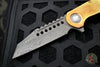 Marfione Custom Warhound Folder Damascus Blade Eggshell Copper Body Damascus and Copper HW 391-MCK CUDAMMY