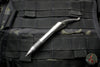 Microtech Punisher Skull Logo Siphon II Bead Blast Stainless Steel 401-SS-BBSS