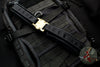 Microtech "APIS" Belt, Various Sized Mens Black Tactical Nylon with Titanium Bronze Buckle